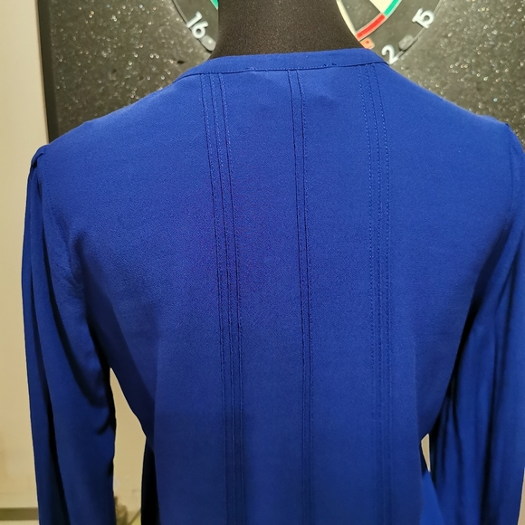 Ba&sh Popover Top Royal Blue - Picture 8 of 10